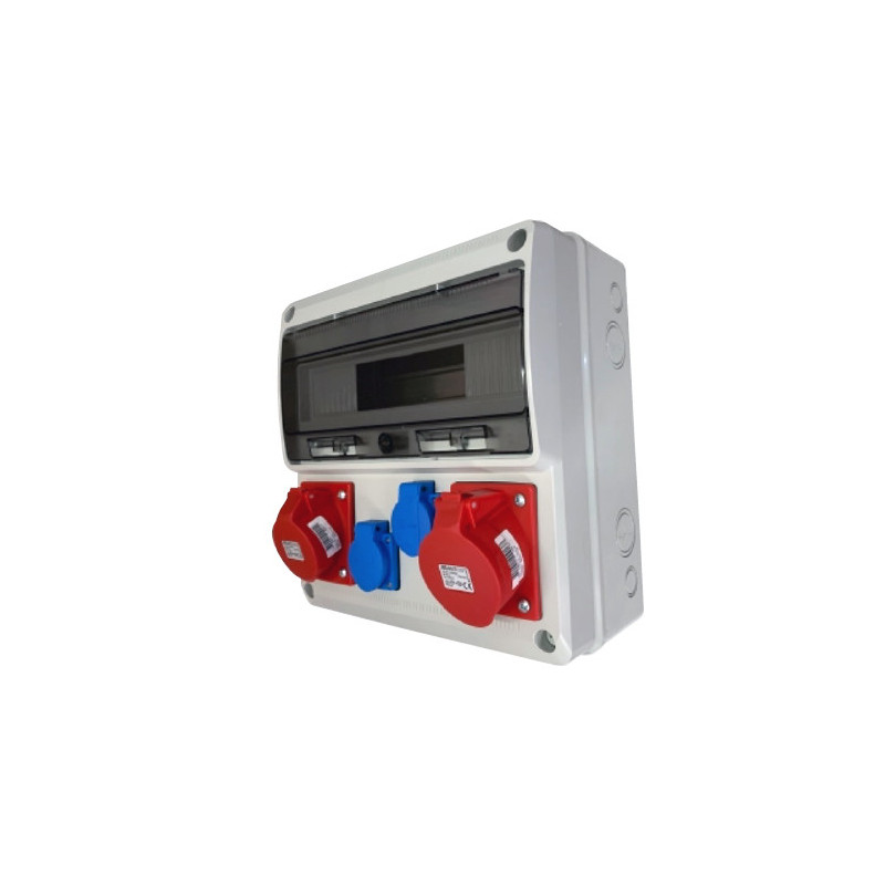 66010.20101 zásuvková kombinácia osadená ELEKTRIUM