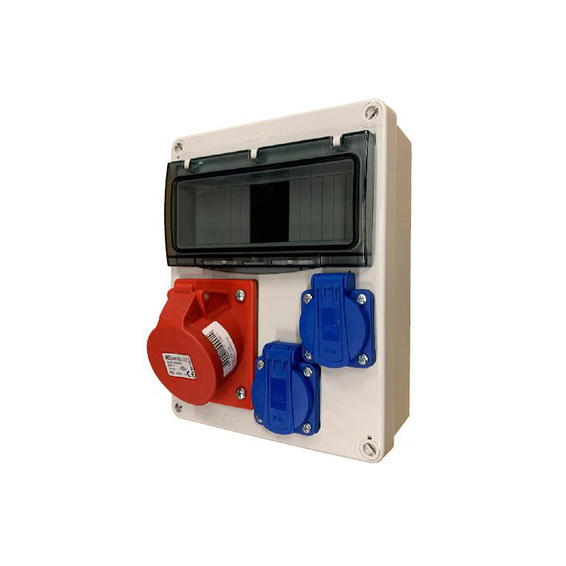 63518.20100 zásuvková kombinácia osadená ELEKTRIUM