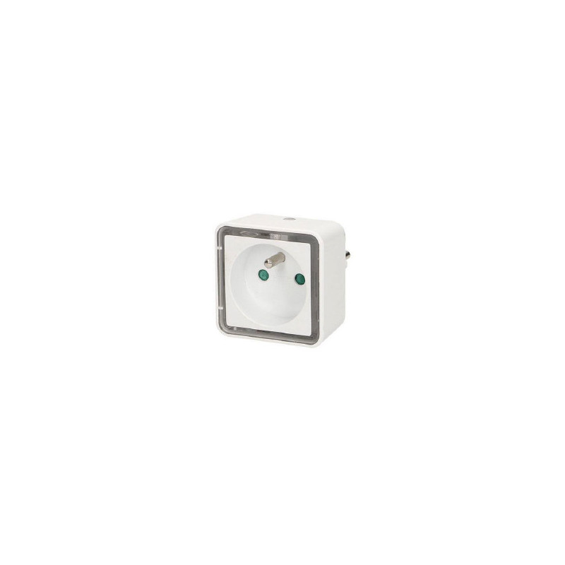 Zásuvka s nočným orientačným svetlom LED 230V LA-6