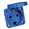 Vstavaná zásuvka 2P + E 230V 16A, TEM TEK - SCHUKO/nemecký štandard