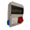 63519.20100S5 zásuvková kombinácia osadená ELEKTRIUM - garážová