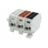 Svorkovnica rozbočovacia HLS 3x100A-2 (1x25, 1x16 / 1x25, 1x16) (3L)