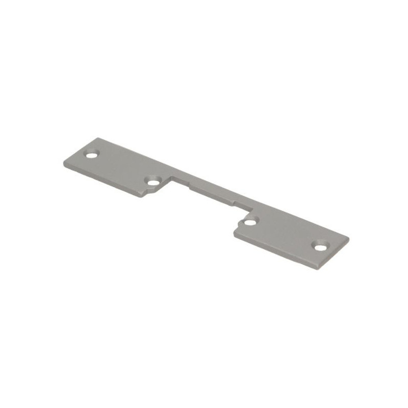 Čelná doska rovná symetrická krátka poniklovaná 110 mm