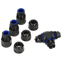 Káblový konektor T IP68 3x4 mm 450V/25A OR-AE-13602