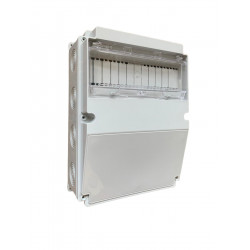 Krabica pre zásuvkovou kombináciu 5004-T ( 242x322x115 ) x 12 modulov