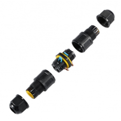 Káblová spojka ELEKTRIUM M684-D, IP68, 0,5-2,5 mm