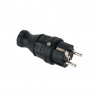 METE vidlica priama termokaučuk IP44/230V/16A