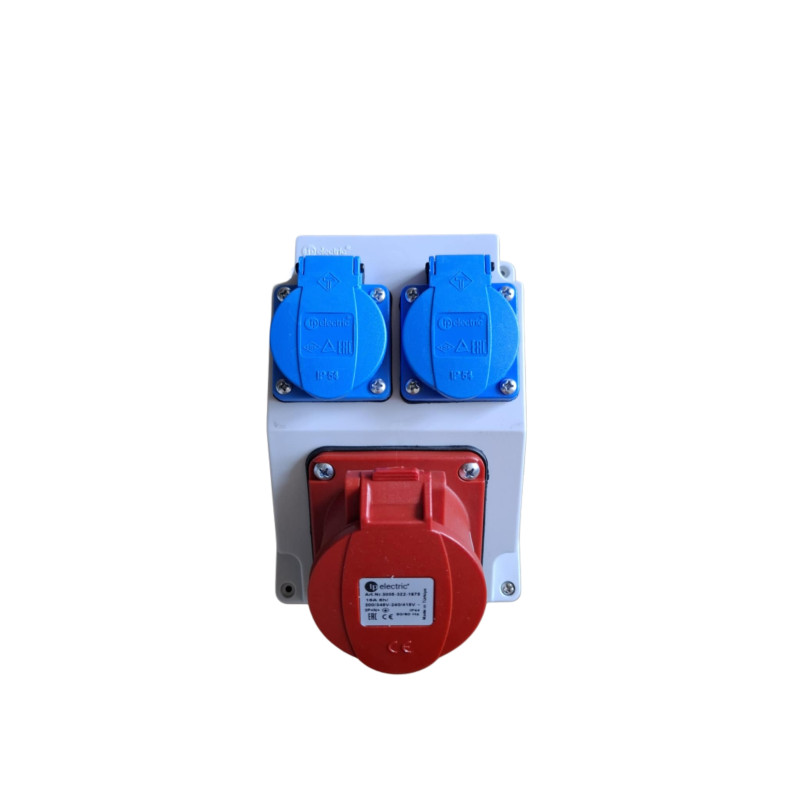 83317.20100 zásuvková kombinácia osadená ELEKTRIUM