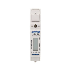 Jednofázový elektromer 80A port RS-485 1 modul DIN TH-35mm OR-WE-504
