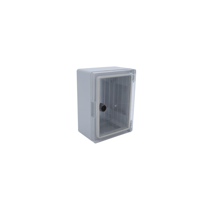 Distribučná skriňa CP5011 210x280x130, IP65, IK10, transparentná dvierka