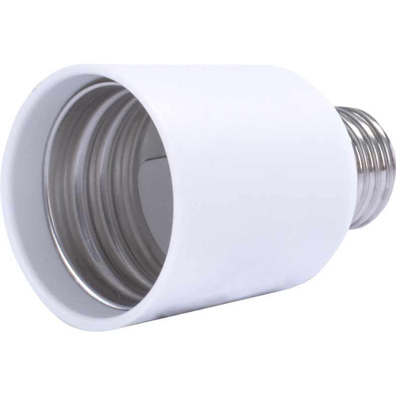 Adaptér (redukcia) objímky E27/E40  biely