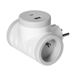 Rozbočka s USB OR-AE-13281/G