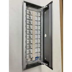 Panel 9 zvonk. tlač. LED