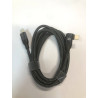 Nabíjací a dátový kábel USB C na USB C, 2m, sivý