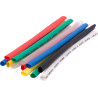 Sada zmršťovacích trubíc - farebná, set 6.3, 100 mm, 24 ks