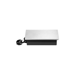 Nábytková zásuvka s posuvným krytom a 1,8m káblom, 2x2P+E, 2xUSB (typ A+C, 4.2A), strieborná OR-GM-9043/G