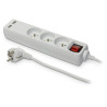Predlžovací kábel s vypínačom 1,5m, 3x zásuvka, USB