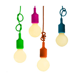 Lampa závesná Moderna E27 60W oranžová