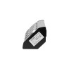 Nábytková zásuvka s USB nabíjačkou vhodná do nábytku a kuchyne, INOX, FS-3