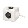 Rozbočka Powercube s káblom 4x230V, 2xUSB, kábel 1,4m