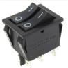 Prepínač kolískový 2x ON-ON 1 pol. 250V/15A - dopredaj