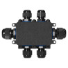 Spojovacia krabica 6X IP68, 0,5-6,0mm2, 2 vývodky M20, 4 vývodky M16