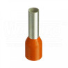 Izolovaná dutinka 0,50 mm2/8 mm Cu WAPRO, oranžová