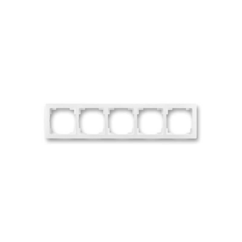 Rámček päťnásobný ABB Swing L 3901J-A00050 B1, biely