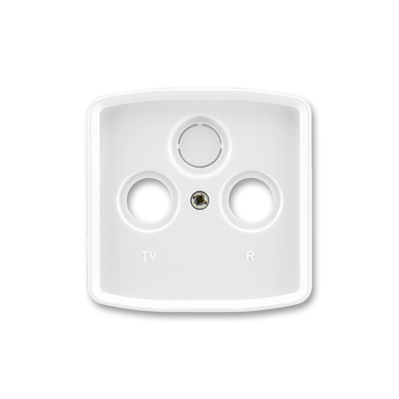 Kryt TV/R/SAT ABB TANGO 011A-A00300B, biely