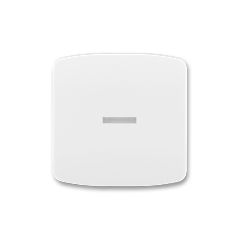 Kryt s priezororom ABB TANGO 3558A-A653B, biela