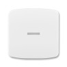 Kryt s priezororom ABB TANGO 3558A-A653B, biela