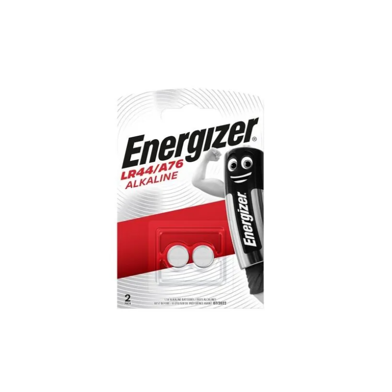 Batéria Energizer LR44/A76 gombíková 1,5V, balenie 2 ks