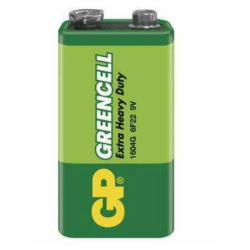 Batéria GP Greencell 9V 6F22