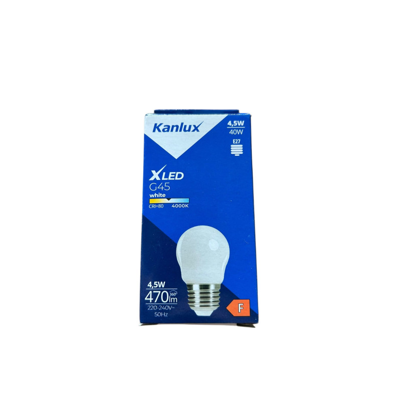 LED žiarovka E27 4,5W 4000K Kanlux - dopredaj