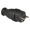 Vidlica gumová priama 16A, TP electric