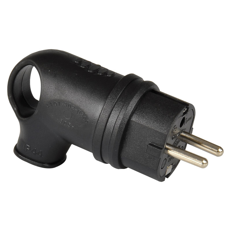 Vidlica gumová uhlová 16A , TP electric