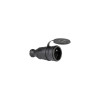 Gumová zásuvka spojovacia IP44/230V/16A, METE