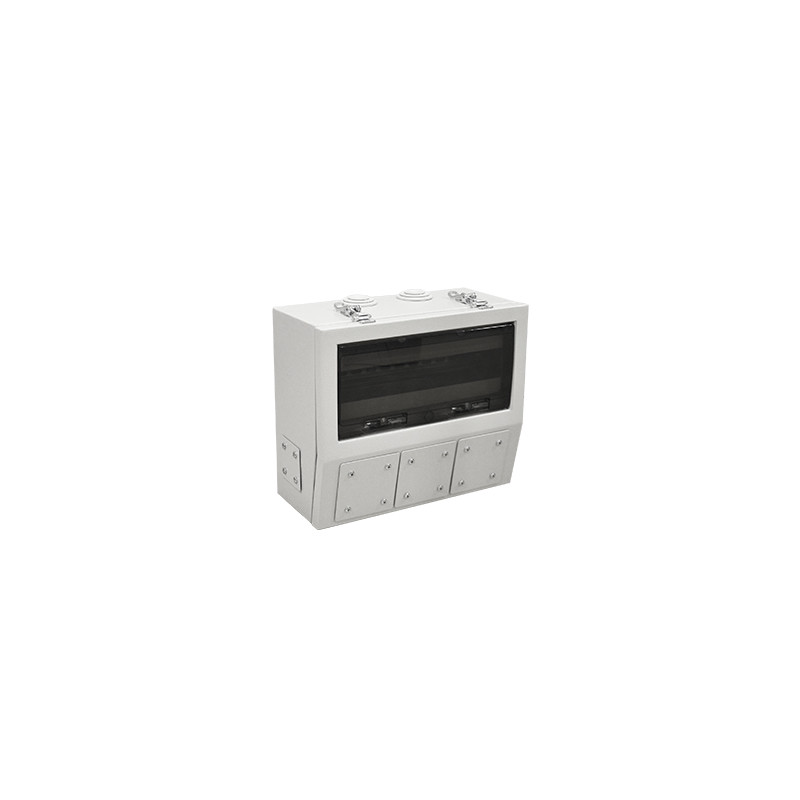 Krabica pre zásuvkovú kombináciu kovová CP6500, 350x300x160