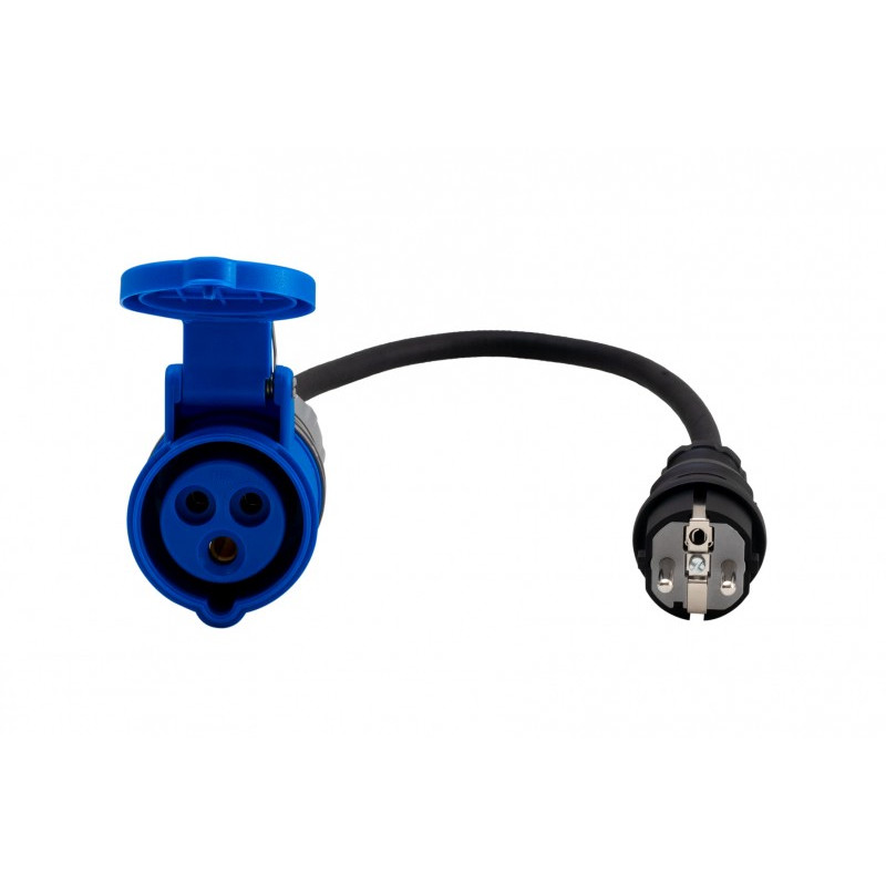 Adaptér z 16A 250V na zásuvku 16A 3p