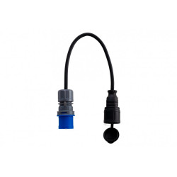 Adaptér z 16A 250V na vidlicu 16A 3p