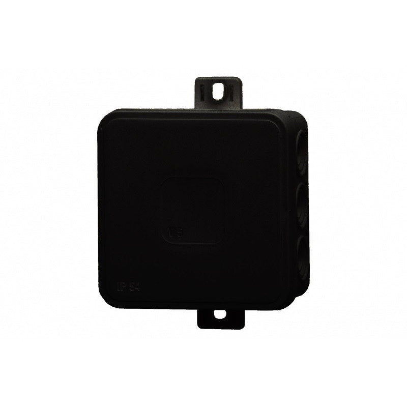 Hermetická krabička V7, termoplast 100x100x41 IP54, čierna