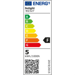 Žiarovka Solight LED G9, 4,5 W, 3000K, 400lm - dopredaj
