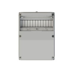 Krabica pre zásuvkovou kombináciu 5004-T ( 242x322x115 ) x 12 modulov