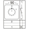 Vačkový spínač 4G25-90-U, 1P, APATOR