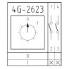 Vačkový spínač 4G10-2623-U, APATOR