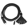 Stavebný predlžovací kábel PS-X3/54/25M/3X2,5/H05RR-F