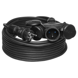 Stavebný predlžovací kábel PS-X3/54/25M/3X2,5/H05RR-F