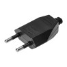 Vidlica plochá čierna 230V ORNO (OR-AE-13241/B)