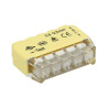 Bezskrutková svorka ORNO 0,75-2,5 mm2, 5 pól, IEC 300V/24A, 10 ks