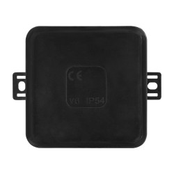 Rozvodná krabica CLICK IP54 12 káblových vstupov 85x85x41mm čierna